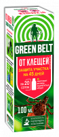 защита от клещей, сзр, green belt, 100 мл