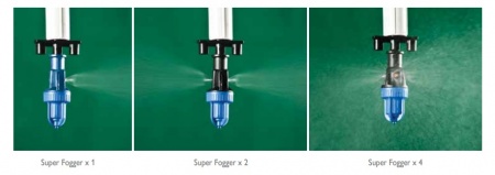 микроспринклер ndj х 4 super fogger 4/7, (green) barb  4/7